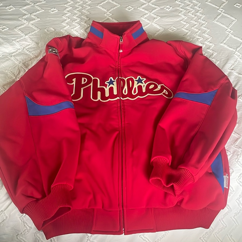 2009 Phillies World Series Zip Up Jacket.